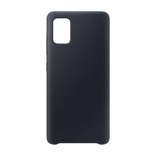 Samsung Galaxy A71 Skal Silikon Svart