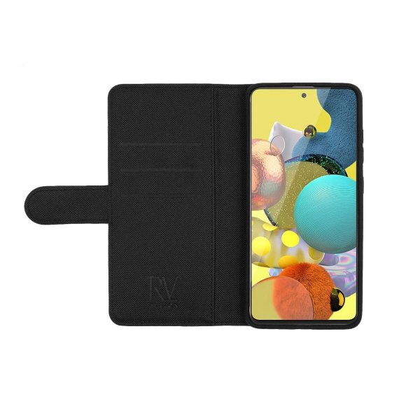 Rvelon Samsung Galaxy A72 Fodral Magnetiskt Avtagbart Skal Svart