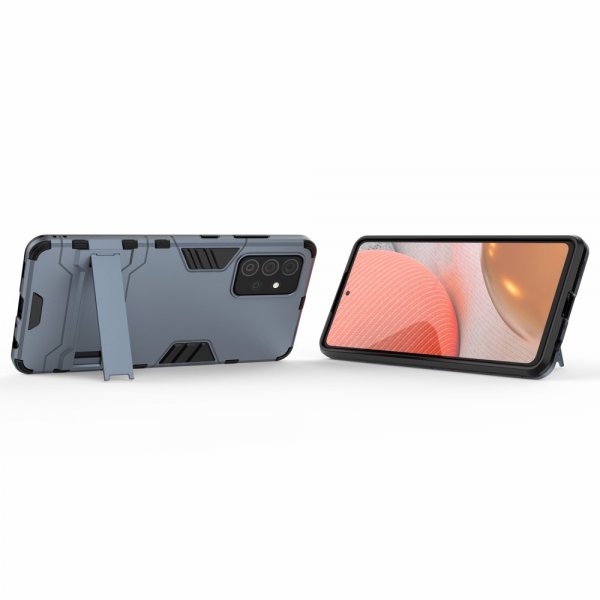Samsung Galaxy A72 Skal Armor Stativfunktion Blå