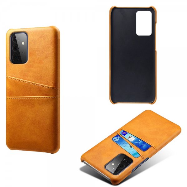 Samsung Galaxy A72 Skal Två Kortfack Orange