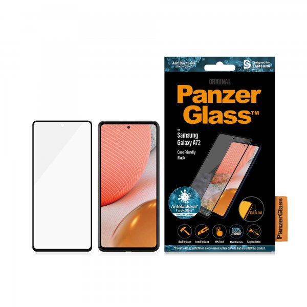 PanzerGlass Samsung Galaxy A72 Skärmskydd CaseFriendly