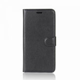 Samsung Galaxy J3 2017 Fodral Litchi Svart