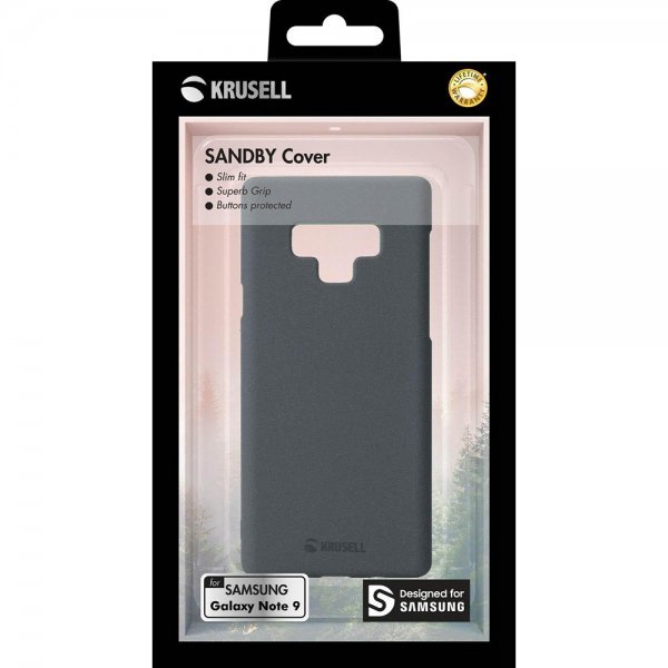 Krusell Samsung Galaxy Note 9 Skal Sandby Cover Stone