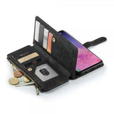 CaseMe Samsung Galaxy S10 Fodral C30 Series Svart