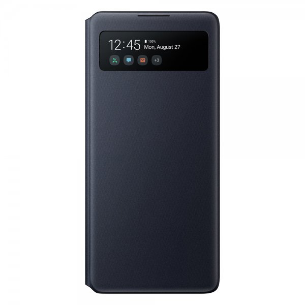 Samsung Original Galaxy S10 Lite Fodral S View Wallet Cover Svart