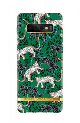 Richmond & Finch Samsung Galaxy S10 Plus Skal Green Leopard