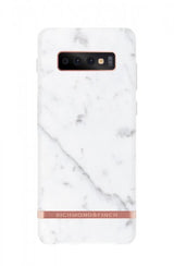 Richmond & Finch Samsung Galaxy S10 Plus Skal White Marble