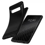Spigen Samsung Galaxy S10 Skal Rugged Armor Matte Black