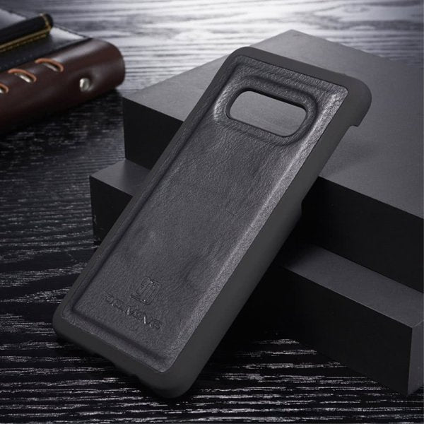 Dg.Ming Samsung Galaxy S10E Plånboksfodral Löstagbart Skal Svart