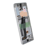Samsung Galaxy S20 4G/5G (G980/G981) Skärm med LCD Display Original - Vit