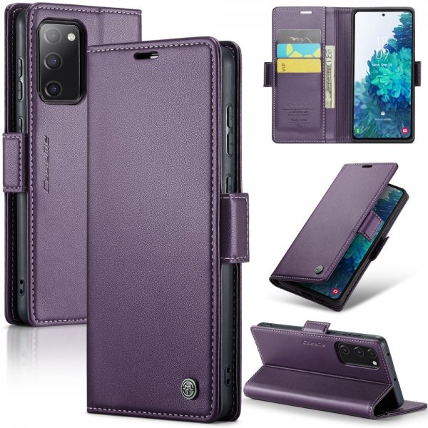 CaseMe Samsung Galaxy S20 FE Fodral 023 Series Lila