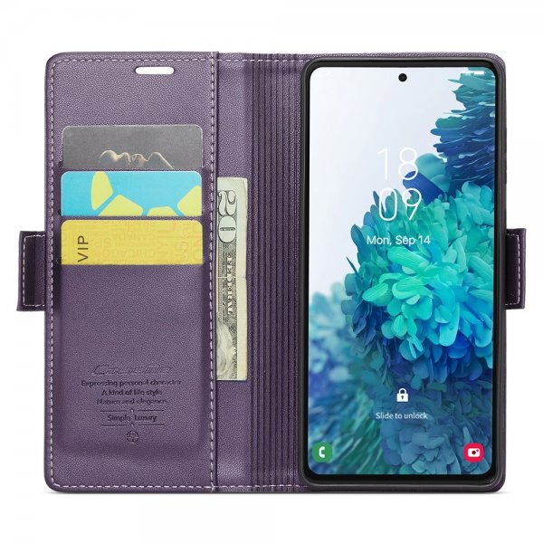 CaseMe Samsung Galaxy S20 FE Fodral 023 Series Lila
