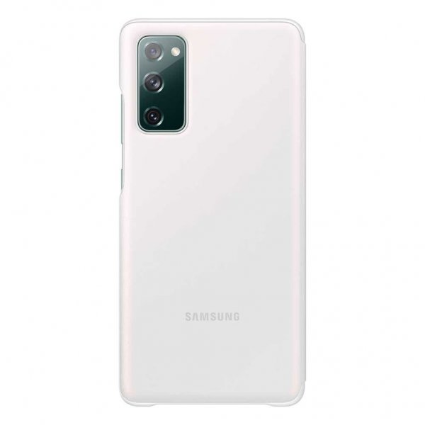 Samsung Original Samsung Galaxy S20 FE Fodral Smart Clear View Cover Vit
