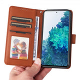Betopnice Samsung Galaxy S20 FE Fodral med Löstagbart Skal 005 Brun