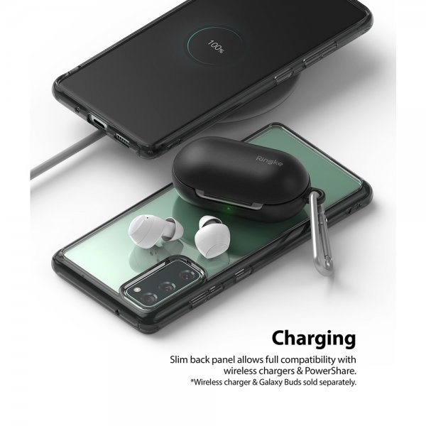 Ringke Samsung Galaxy S20 FE Skal Fusion Smoke Black