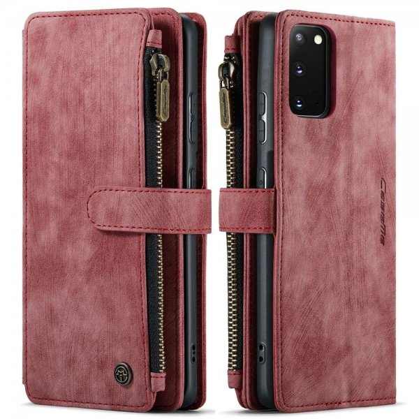 CaseMe Samsung Galaxy S20 Fodral C30 Series Röd