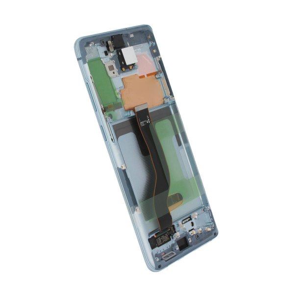 Samsung Galaxy S20 Plus 5G (SM-G986F) Skärm med LCD Display Original - Blå