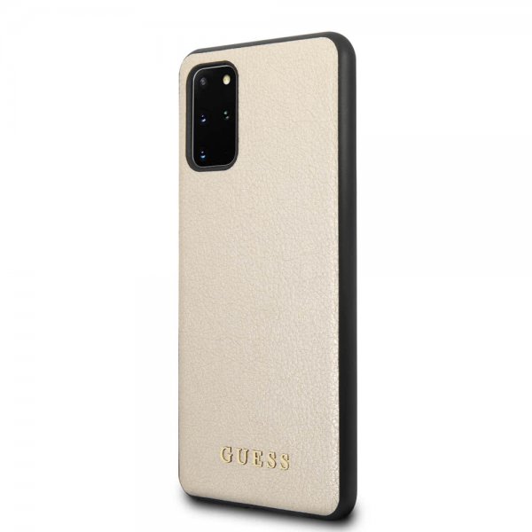 Guess Samsung Galaxy S20 Plus Skal Iridescent Cover Guld