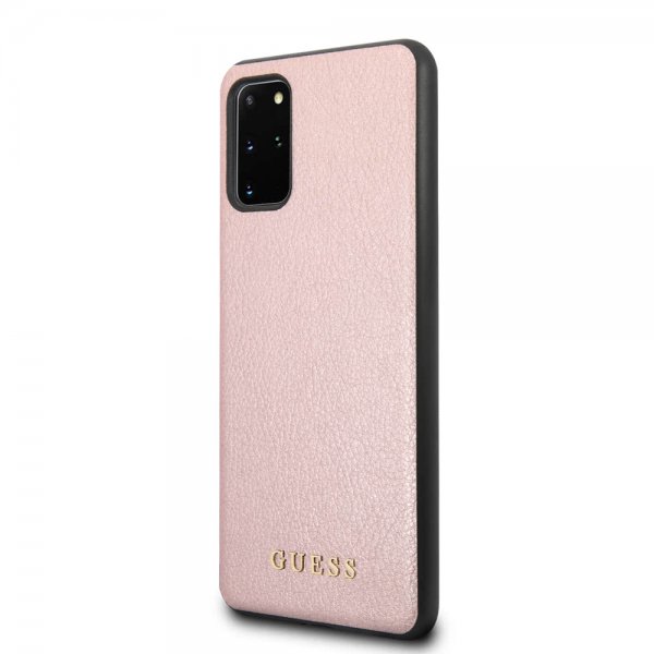 Guess Samsung Galaxy S20 Plus Skal Iridescent Cover Roseguld