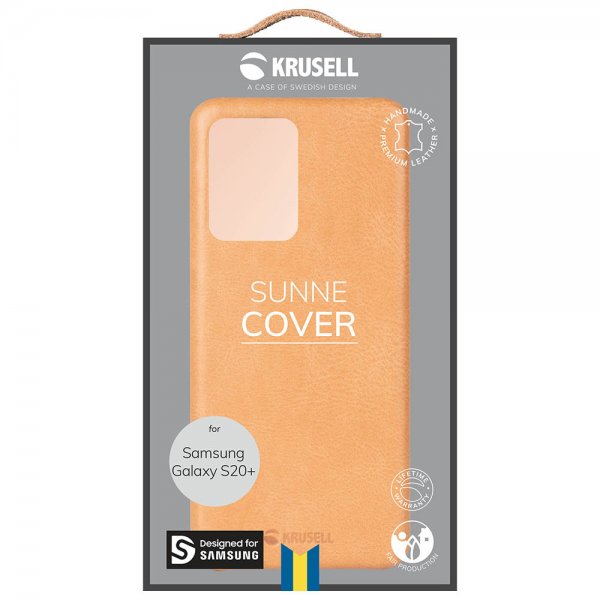 Krusell Samsung Galaxy S20 Plus Skal Sunne Cover Vintage Nude