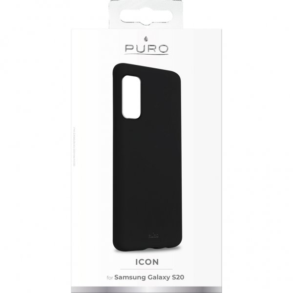 Puro Samsung Galaxy S20 Skal Icon Svart