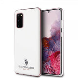 U.S. Polo Samsung Galaxy S20 Skal med Logo Vit