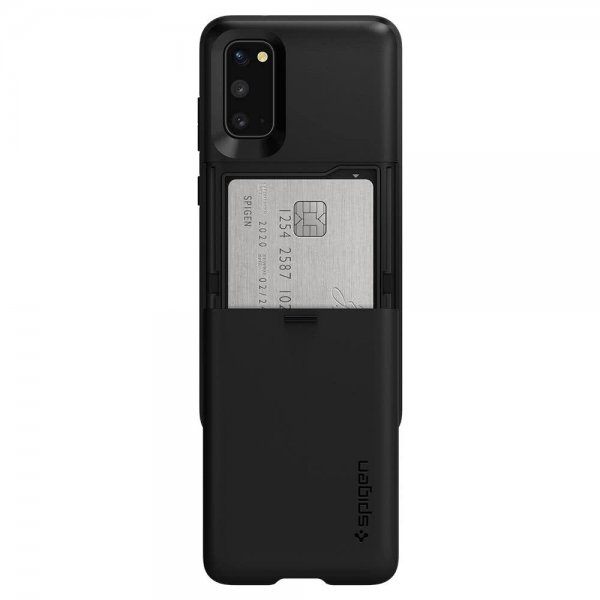 Spigen Samsung Galaxy S20 Skal Slim Armor CS Svart