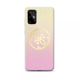 Guess Samsung Galaxy S20 Ultra Skal Glitter Circle Guld Rosa
