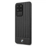 BMW Samsung Galaxy S20 Ultra Skal Leather Lines Svart