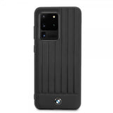 BMW Samsung Galaxy S20 Ultra Skal Leather Lines Svart