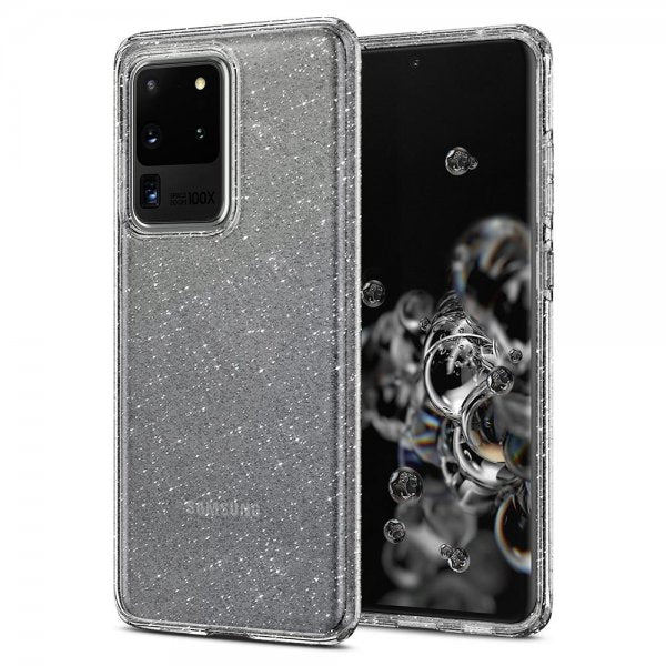 Spigen Samsung Galaxy S20 Ultra Skal Liquid Crystal Glitter Crystal Quartz