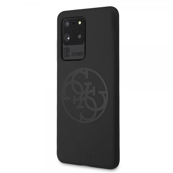Guess Samsung Galaxy S20 Ultra Skal med Logo Svart