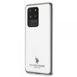 U.S. Polo Samsung Galaxy S20 Ultra Skal med Logo Vit