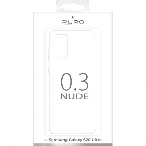 Puro Samsung Galaxy S20 Ultra Skal Nude Transparent