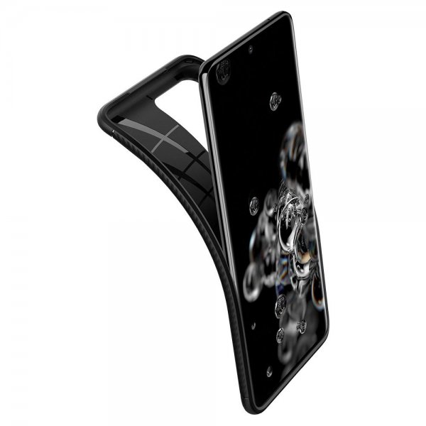 Spigen Samsung Galaxy S20 Ultra Skal Rugged Armor Matte Black