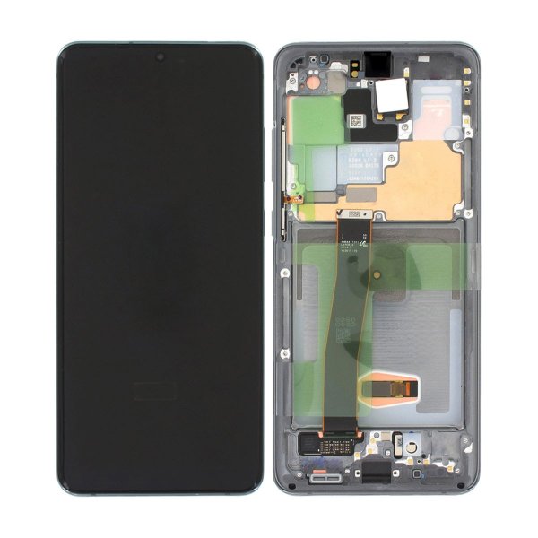 Samsung Galaxy S20 Ultra (SM-G988F) Skärm med LCD Display Original - Grå
