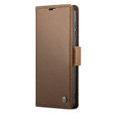 CaseMe Samsung Galaxy S21 FE Fodral 023 Series Brun