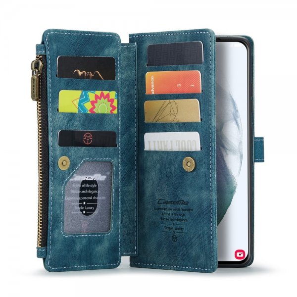 CaseMe Samsung Galaxy S21 FE Fodral C30 Series Petrol