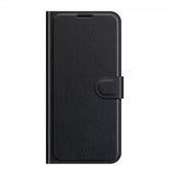 Samsung Galaxy S21 FE Fodral Litchi Svart