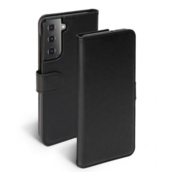 Krusell Samsung Galaxy S21 FE Fodral PhoneWallet Svart
