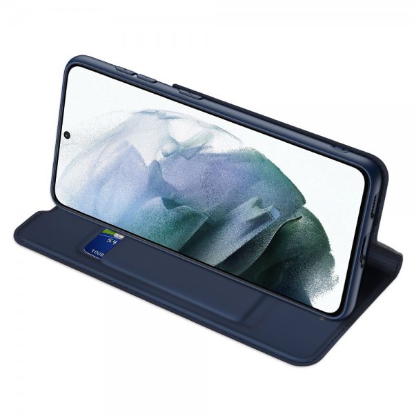 Dux Ducis Samsung Galaxy S21 FE Fodral Skin Pro Series Blå