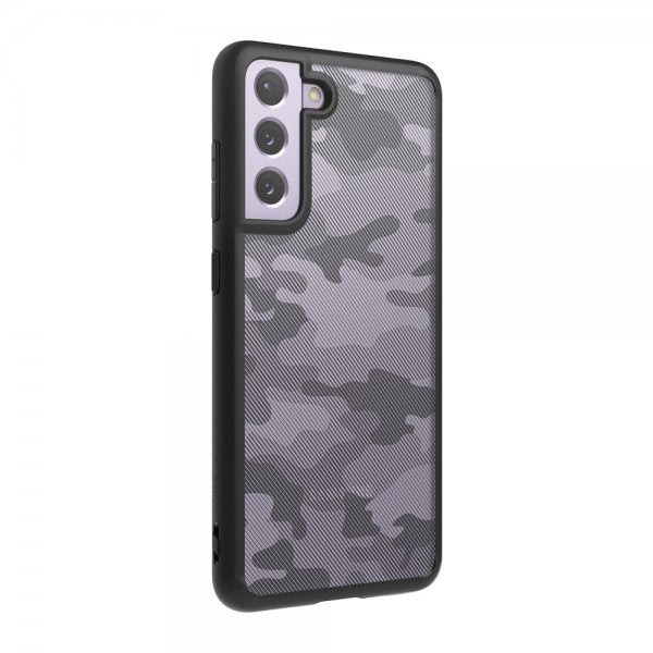 Ringke Samsung Galaxy S21 FE Skal Fusion Matte Camo Black