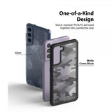 Ringke Samsung Galaxy S21 FE Skal Fusion Matte Camo Black