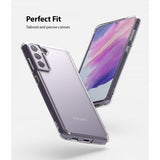 Ringke Samsung Galaxy S21 FE Skal Fusion Matte Matte Clear
