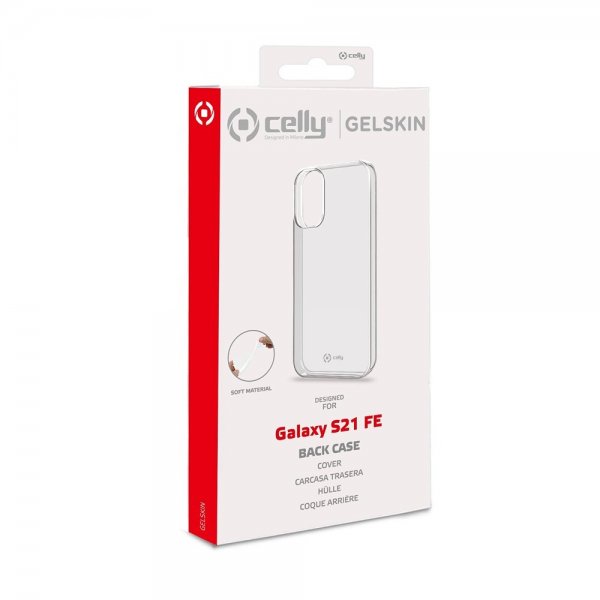 Celly Samsung Galaxy S21 FE Skal GELSKIN Transparent