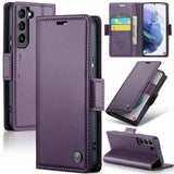 CaseMe Samsung Galaxy S21 Fodral 023 Series Lila