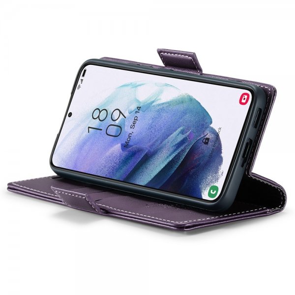 CaseMe Samsung Galaxy S21 Fodral 023 Series Lila