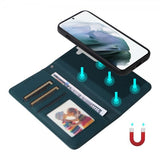 Betopnice Samsung Galaxy S21 Fodral med Löstagbart Skal 005 Blå