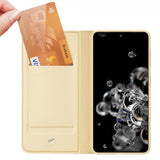 Dux Ducis Samsung Galaxy S21 Fodral Skin Pro Series Guld