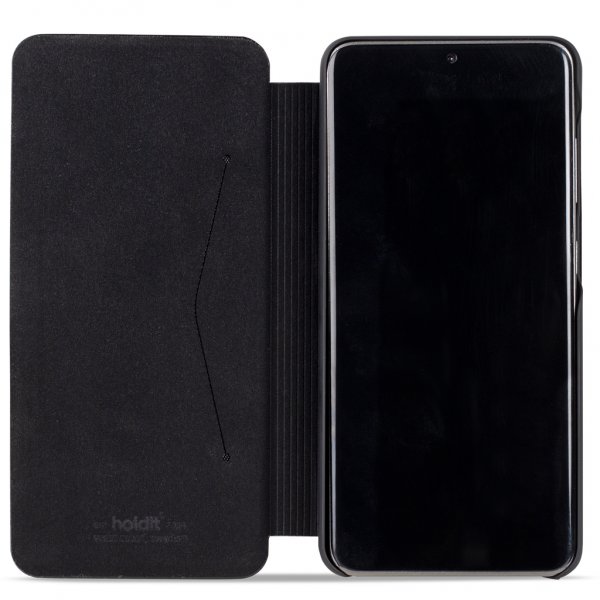 holdit Samsung Galaxy S21 Fodral SlimFlip Wallet Svart